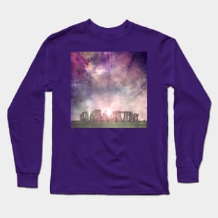 Surreal Stonehenge Long Sleeve T-Shirt